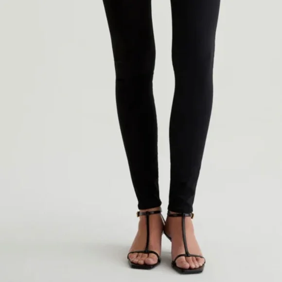 AG MID RISE SKINNY JEANS - BLACK - 👖VERY SOFT - Picture 6 of 13